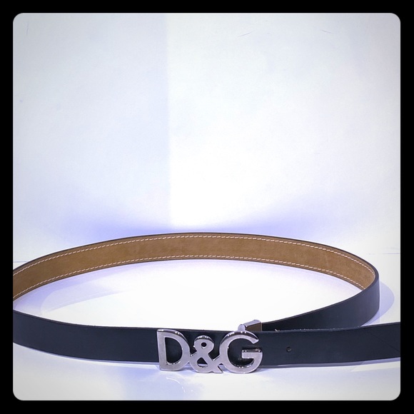 Dolce & Gabbana Other - Dolce and Gabbana black leather belt